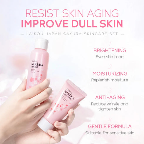 Laikou Japan Sakura - Skincare Set